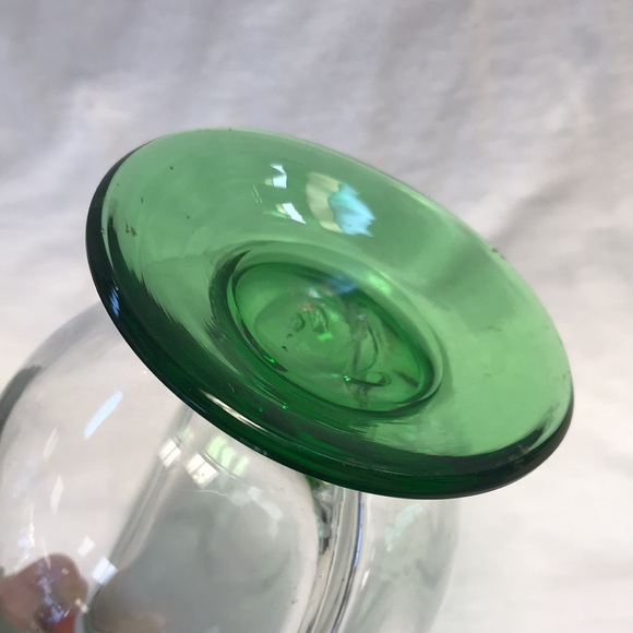 VTG Blown Glass Italian Oil & Vinegar Cruet - Picture 6 of 8